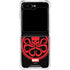 Marvel Captain America Hydra Symbol Galaxy Z Flip6 Clear Case